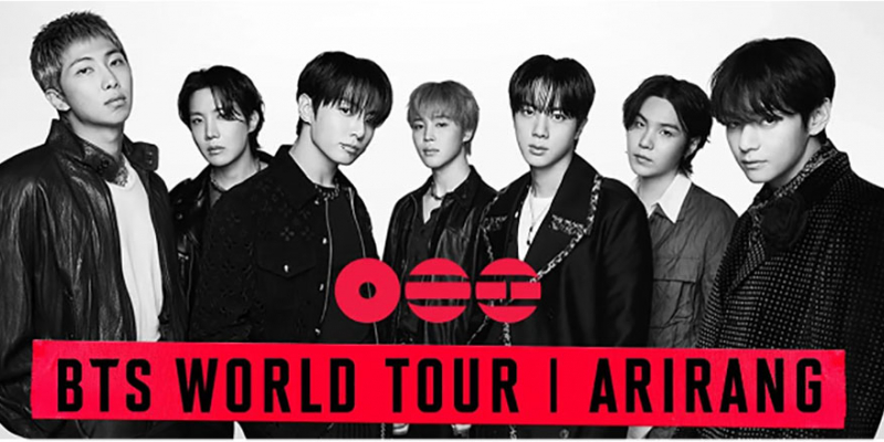 Концерт: BTS Куала - Лумпур, Малайзия. 12.12 и 13.12.2026